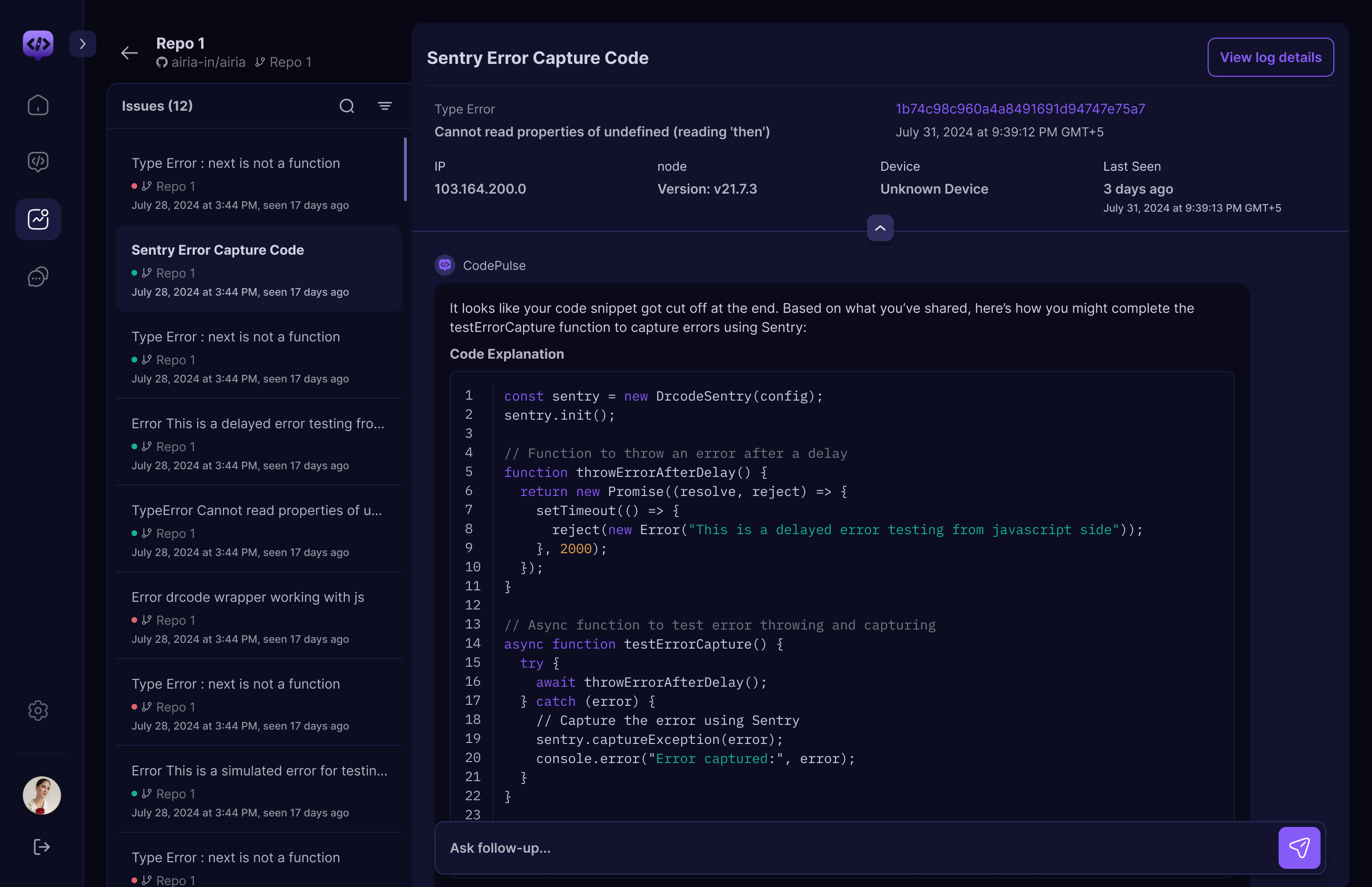 Performance Monitoring Agent
